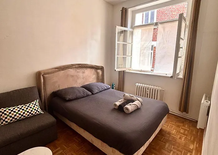 Superbe Appartement 6 Pers Gare Lille Flandres